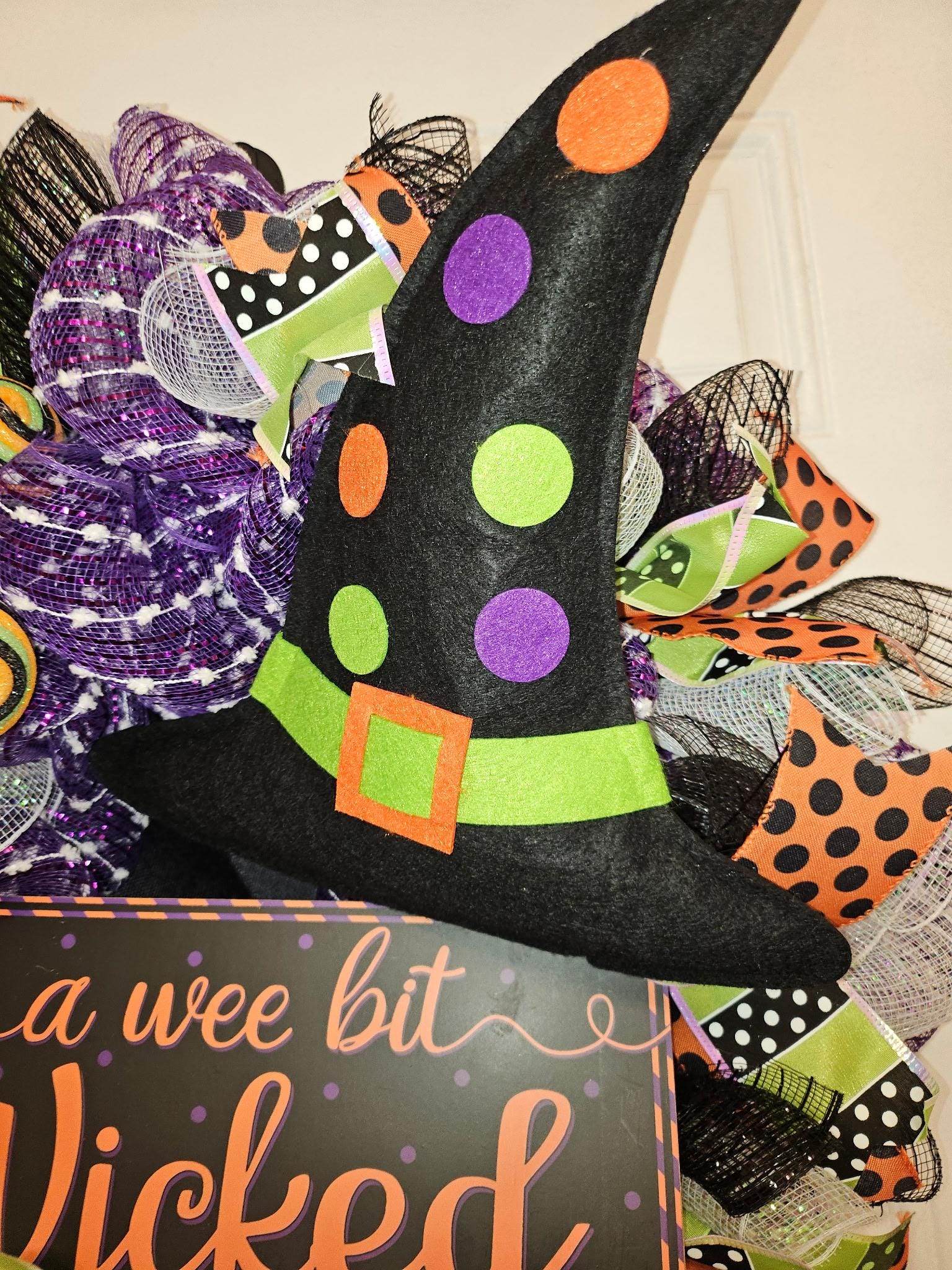 A Wee Bit Wicked Wreath image 3