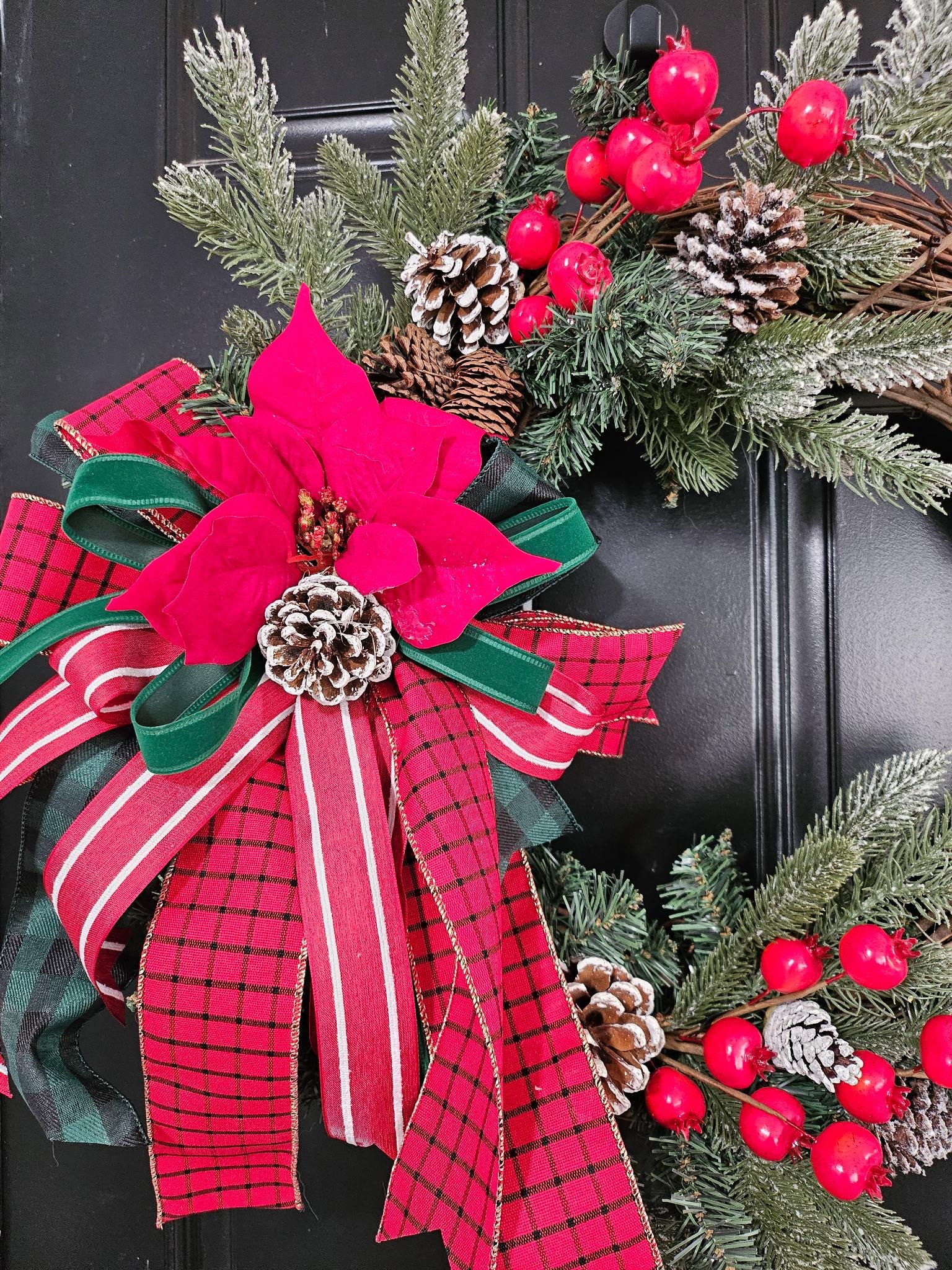 Pine Cones & Berries Wreath image 3