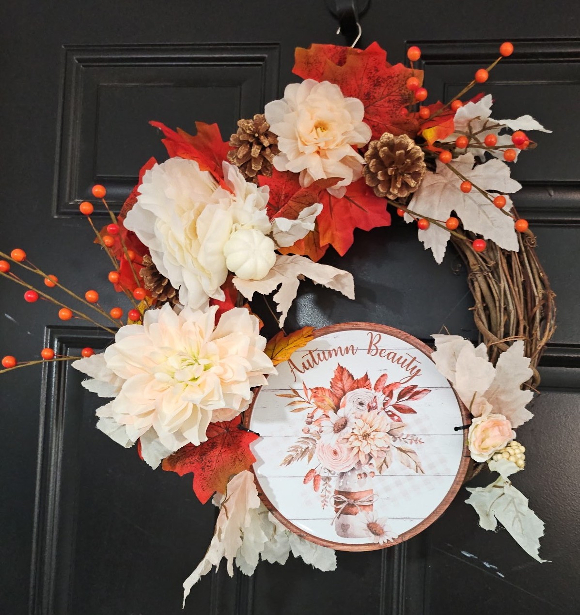 Autumn Beauty Floral Wreath