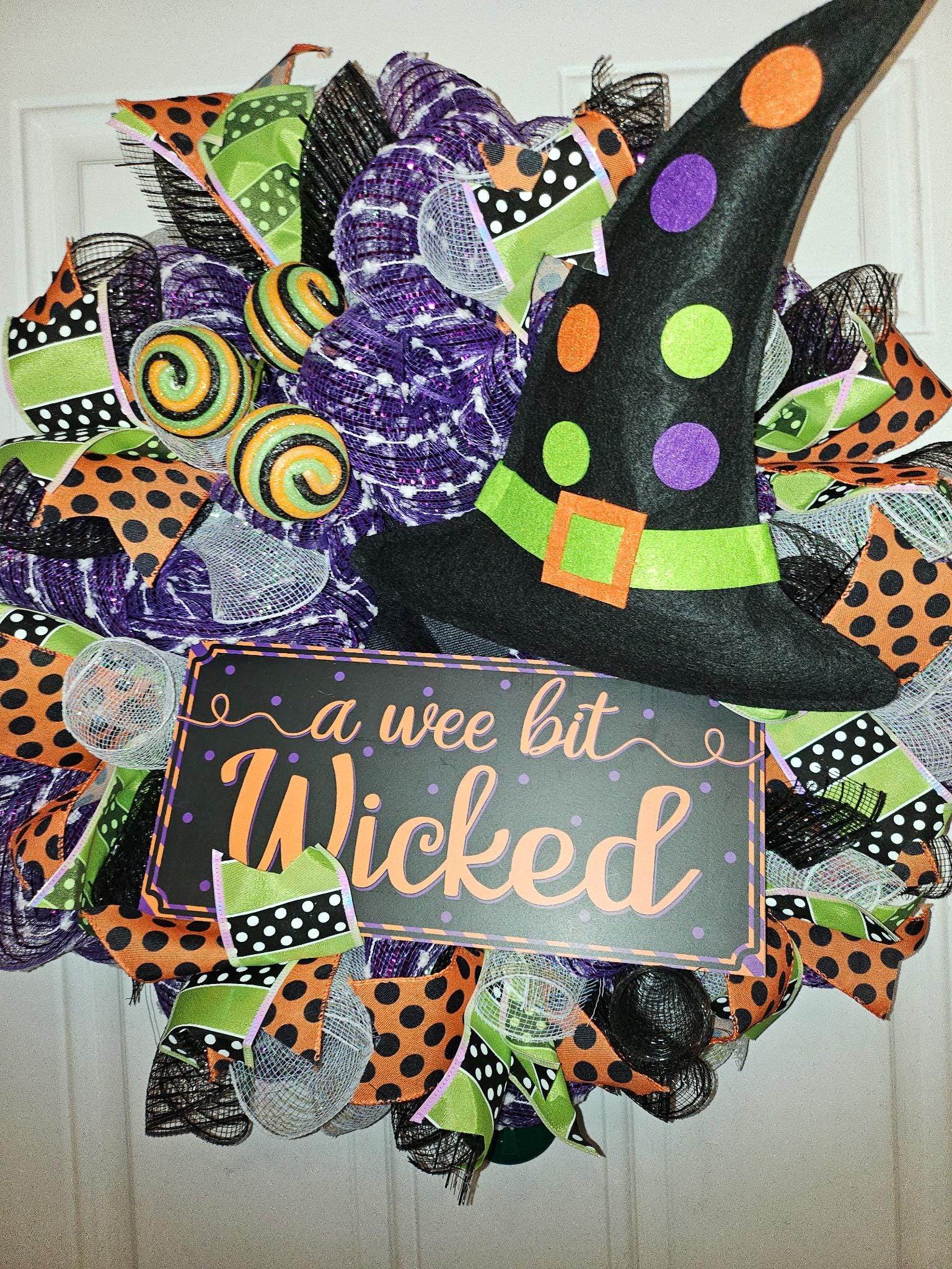 A Wee Bit Wicked Wreath