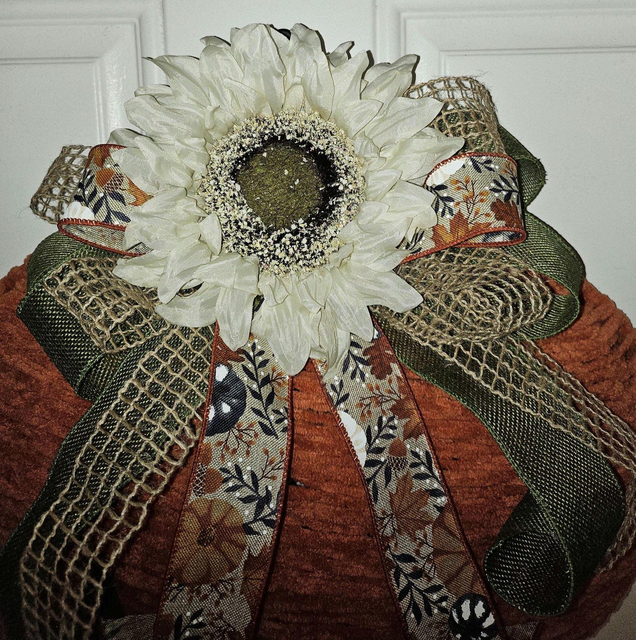 Festive Fall Pumpkin Door Hanger image 2